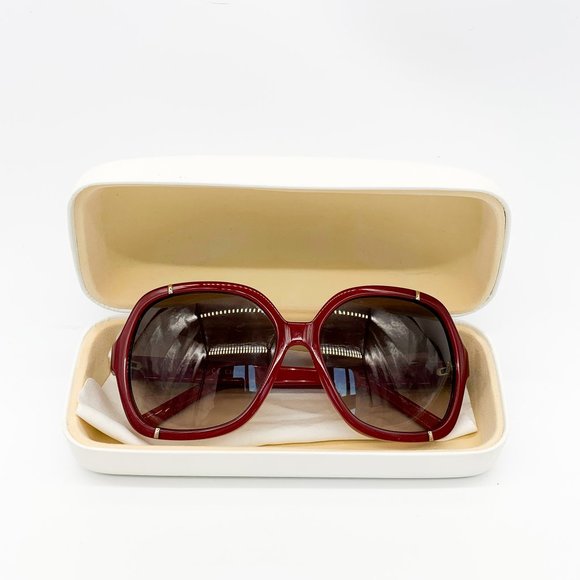 CHLOE CE 619S Sunglasses Ombre Square Lens 58mm - Picture 9 of 10